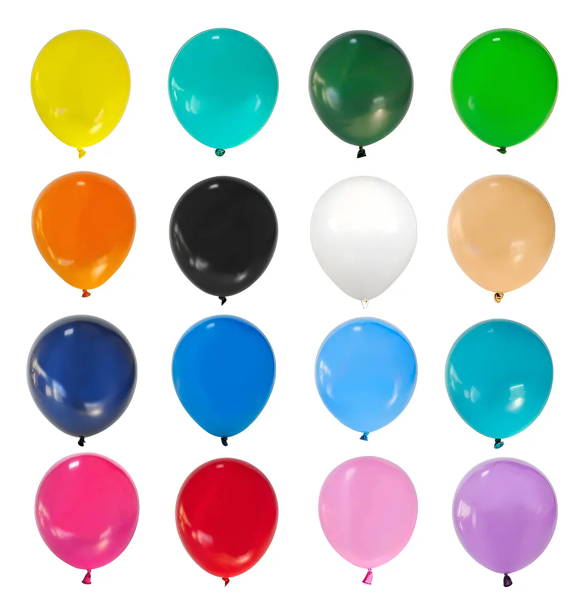 Globos Para Cumpleaños Fiestas Colores X100