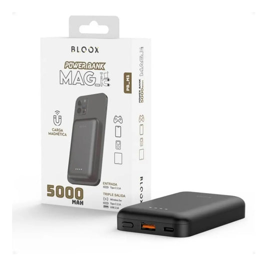 Power Bank Magnético USB-C Bloox