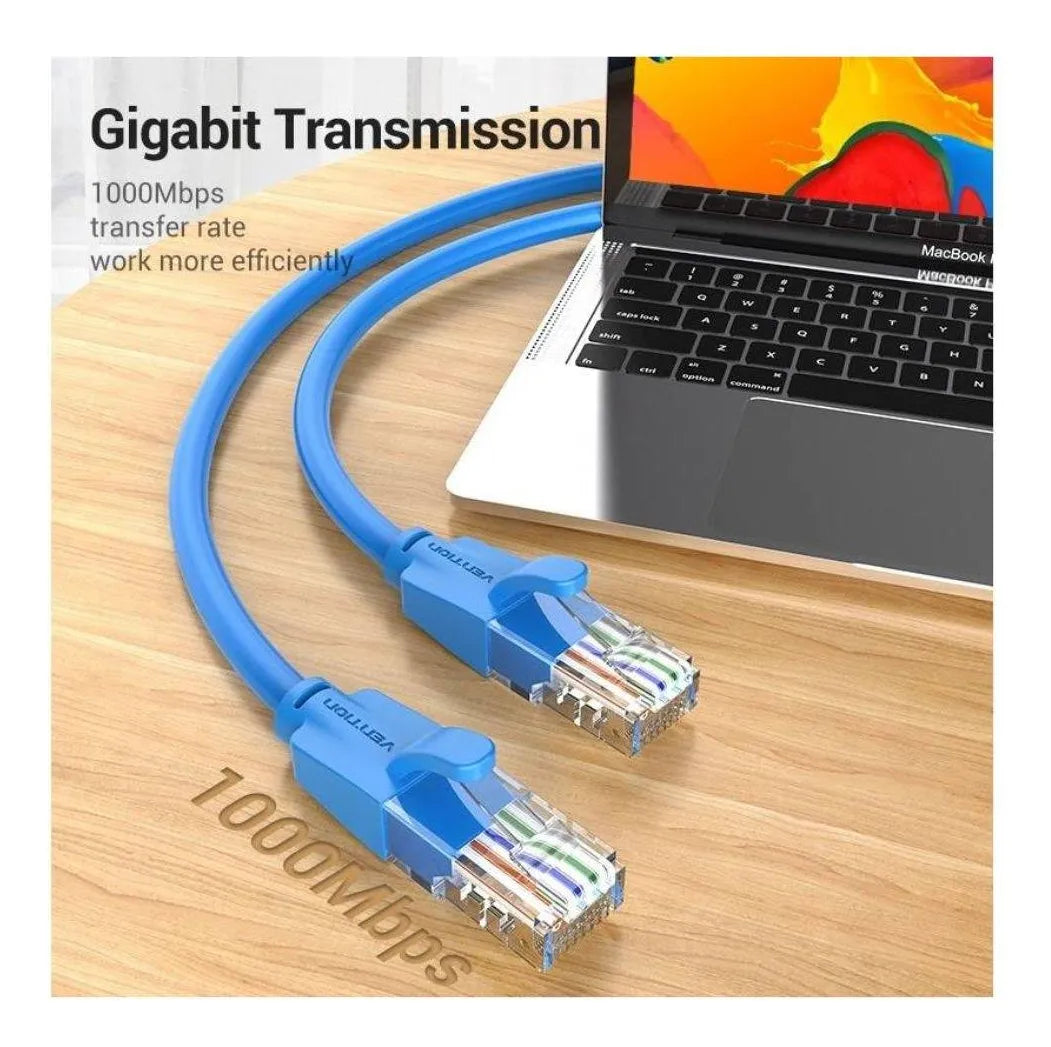 Cable De Red Ethernet Rj45 Cat.6 Utp 1.5m