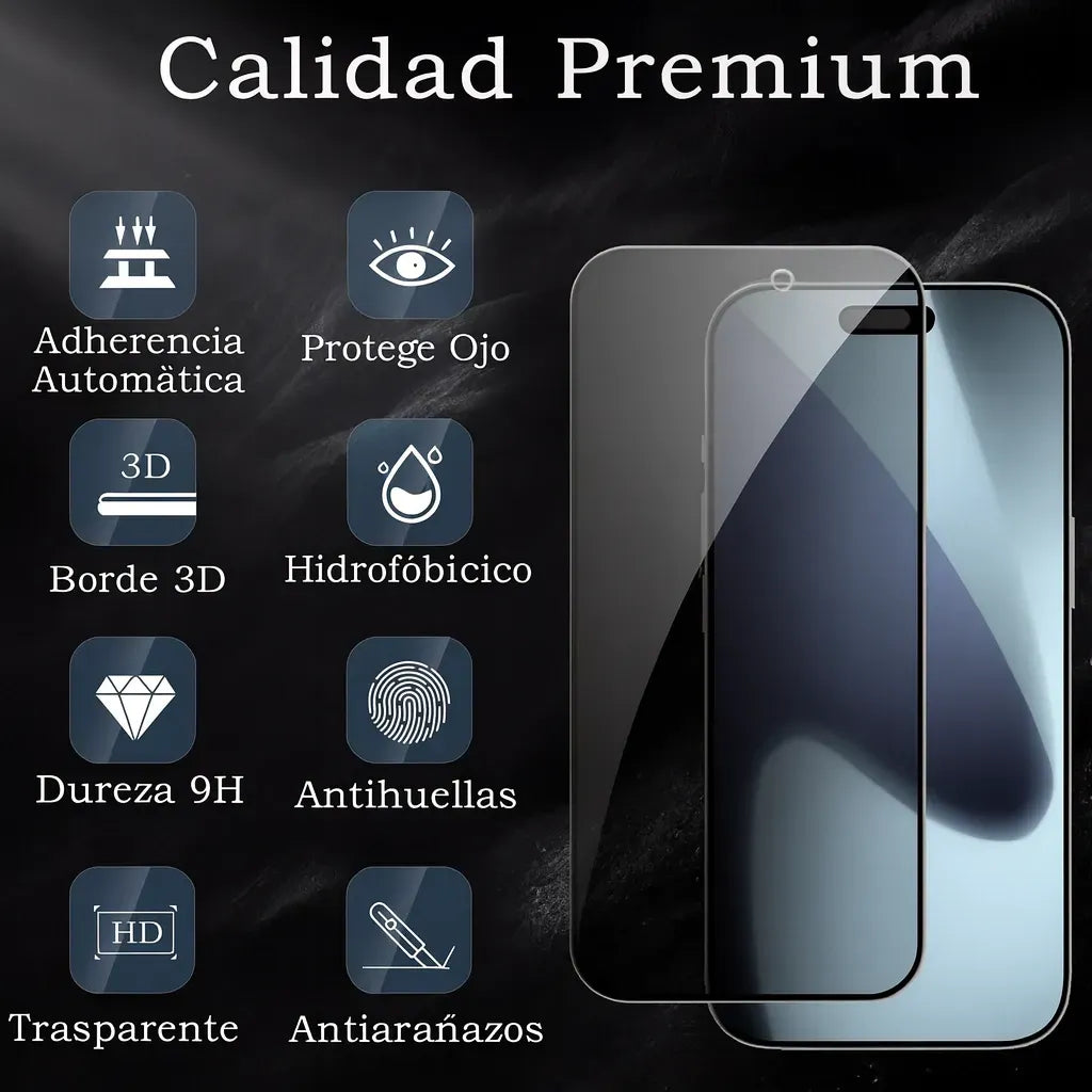 Vidrio Templado Antiespía Privacidad Para Samsung Galaxy A06