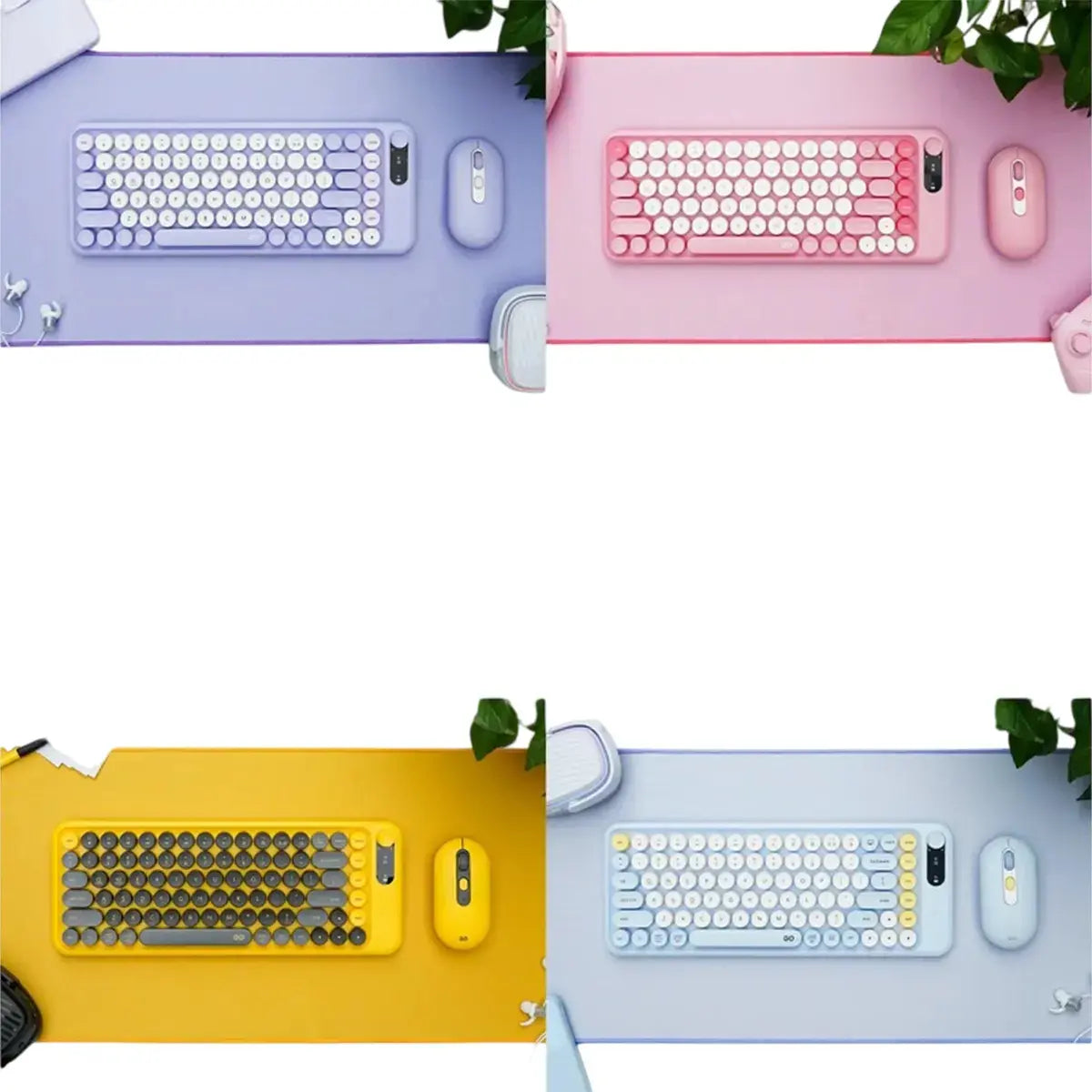 Kit Teclado y Mouse Fantech Inalámbrico WK898