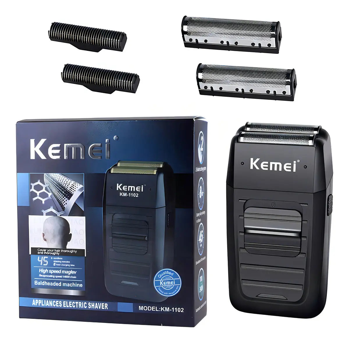 Afeitadora Kemei KM-1102