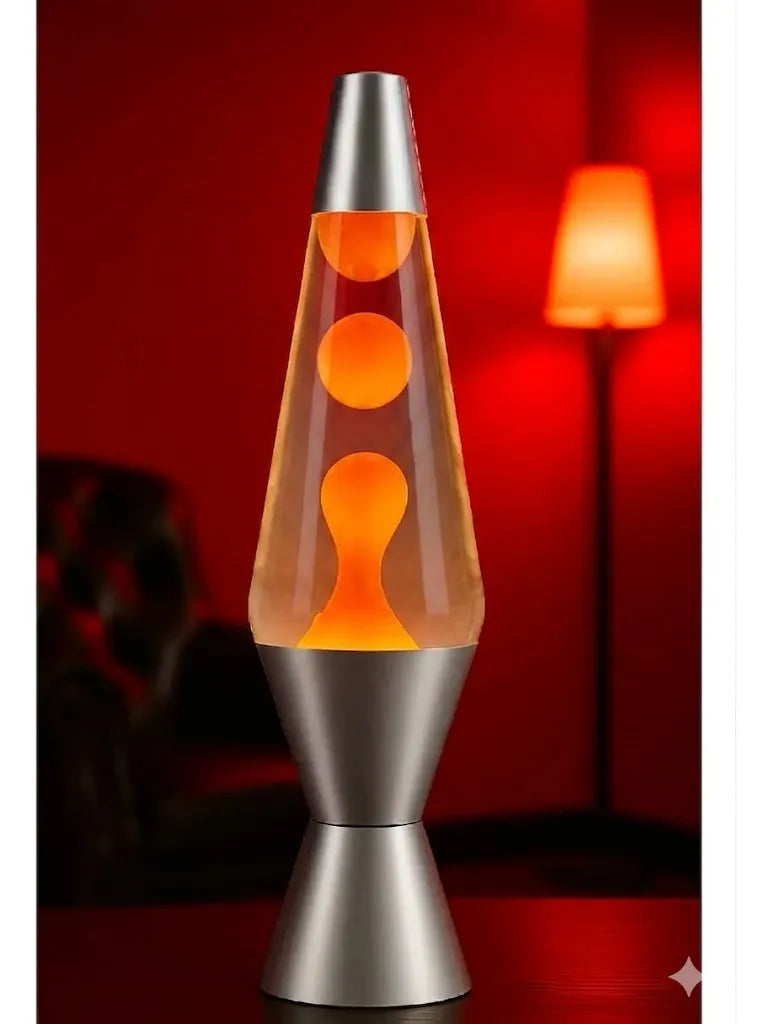 Lampara De Lava Cónica De Aluminio 30w