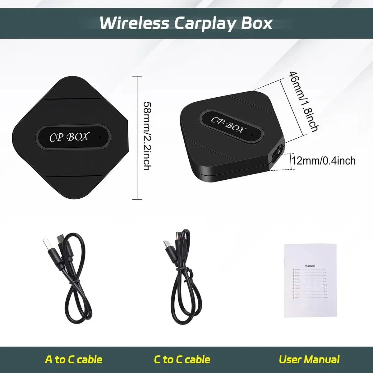 Adaptador Inalámbrico para auto