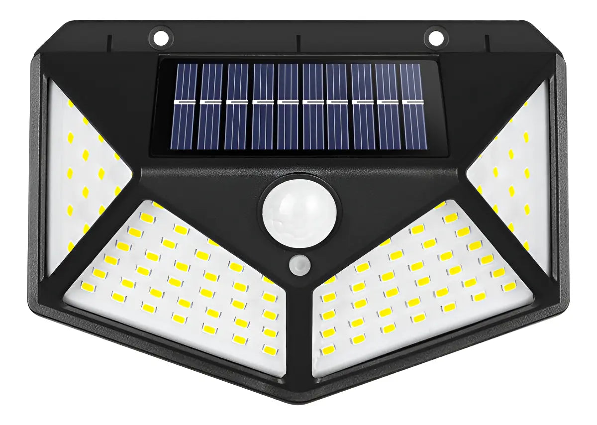 Foco Solar LED con Sensor de Movimiento para Exterior