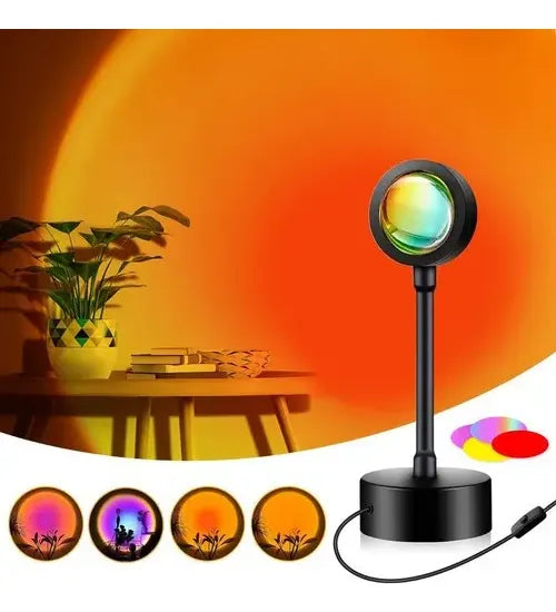 Lampara Proyector Atardecer Con Control