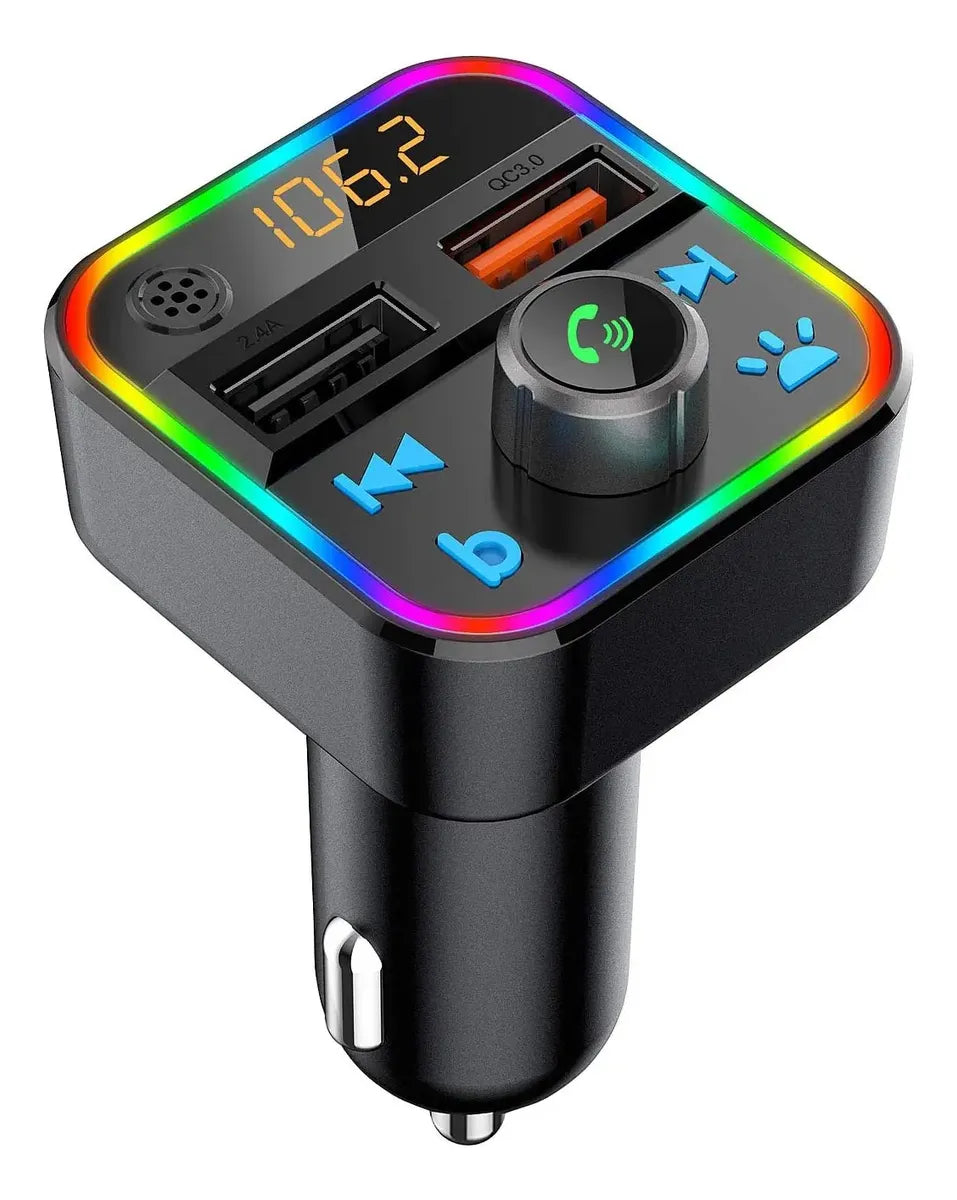 Sintonizador Emisor / Radio FM BT/ 2 USB / Micro SD