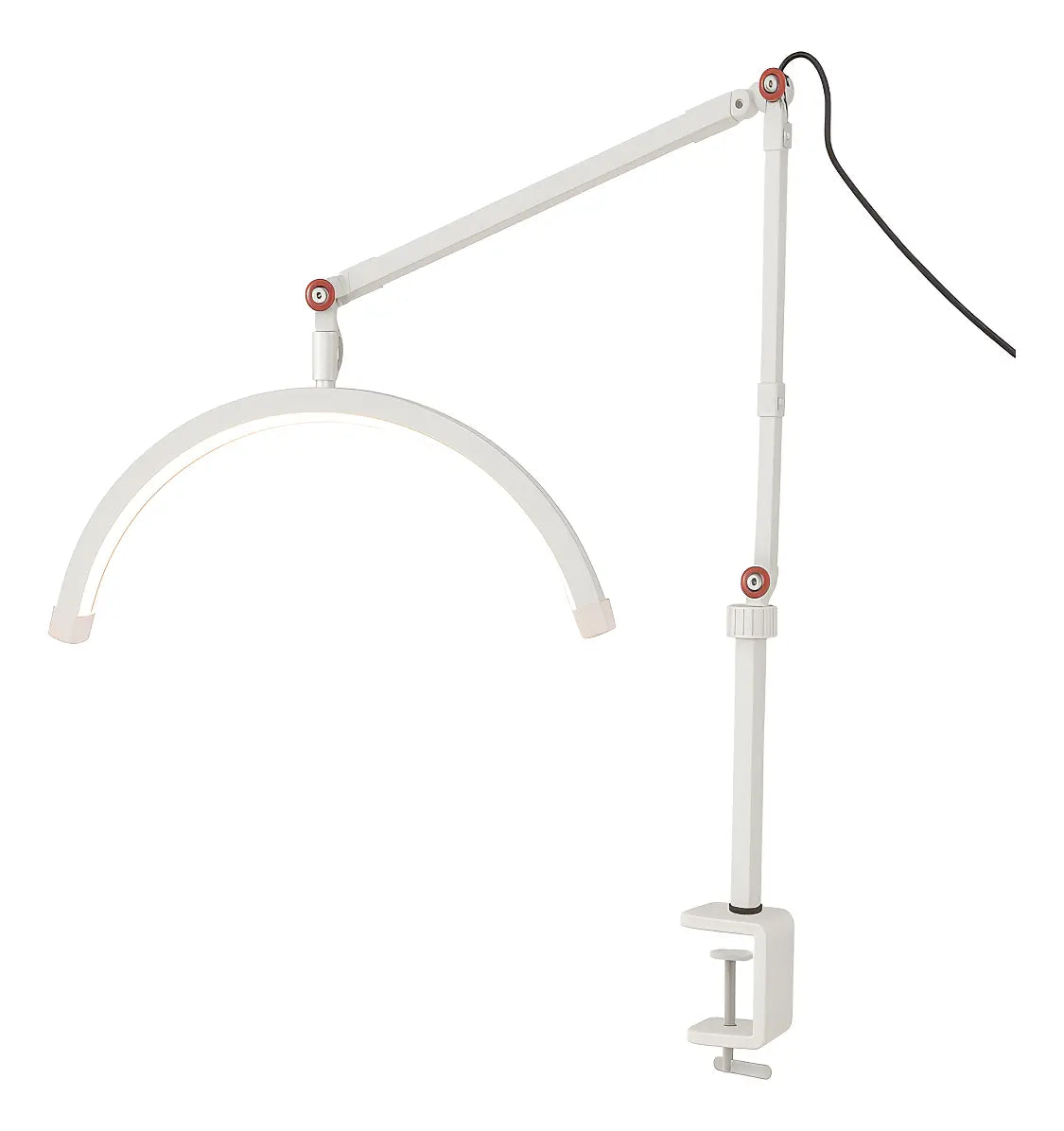 Iluminador Media Luna con Morsa / 180 Leds