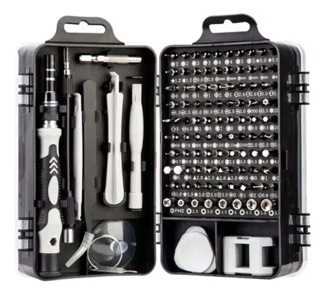 Kit Herramientas Reparación De Celulares 115 En 1 Antidesliz