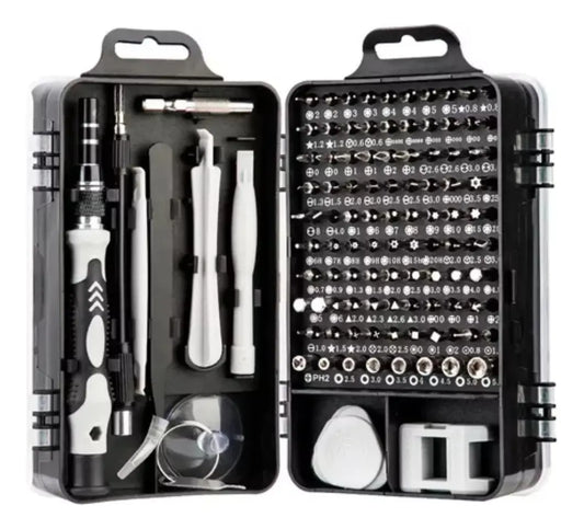 Kit Herramientas Reparación De Celulares 115 En 1 Antidesliz