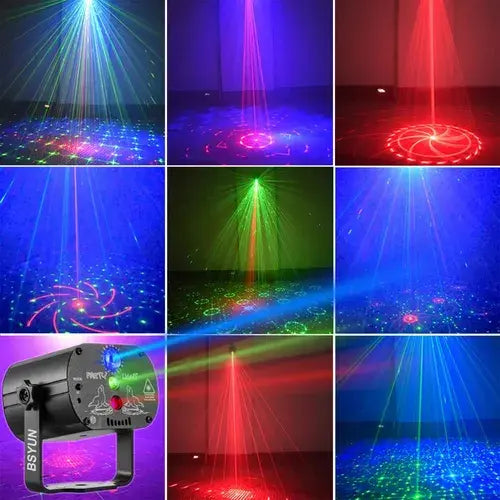Equipo Proyector Luces Laser Rítmicas Con Control