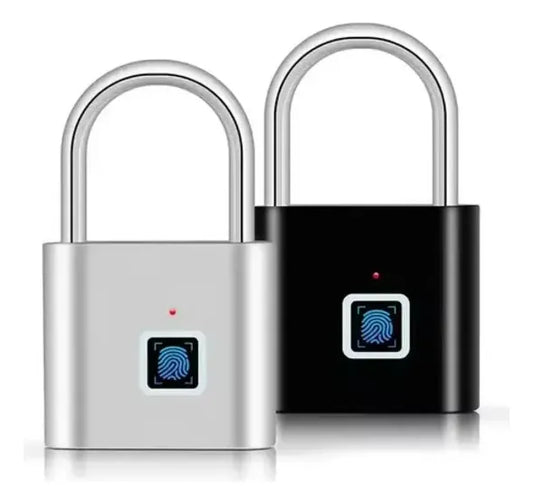 Candado con Huella Digital Impermeable Recargable