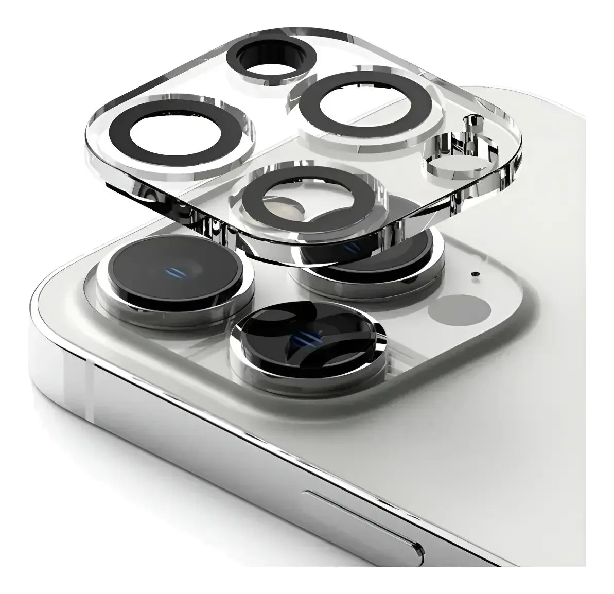 Vidrio Reforzado Para Camara De Iphone 15 Pro / 15 Pro Max