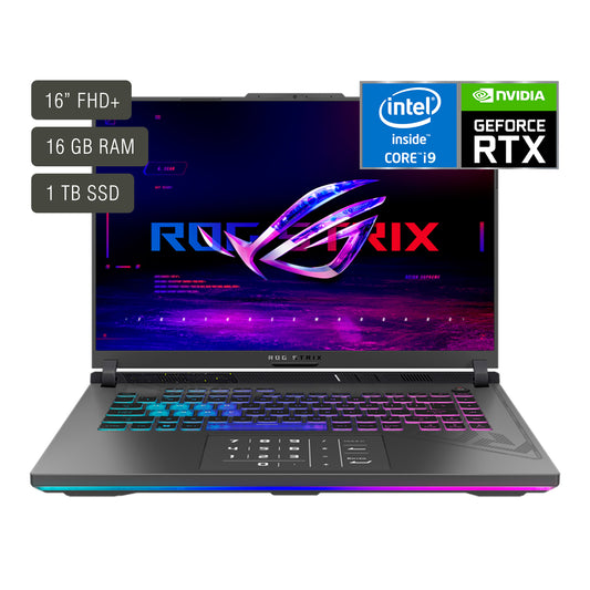 Notebook Asus ROG Strix 16'' Core I9 16GB / 1TB RTX4070 - Win11