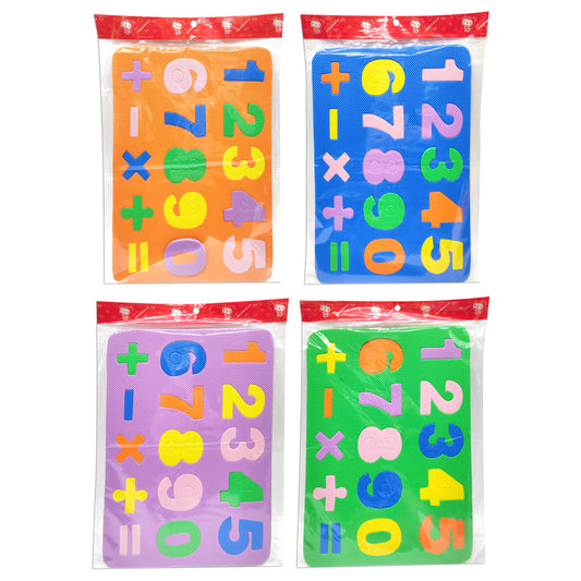Juego Didáctico de Goma Eva Números
