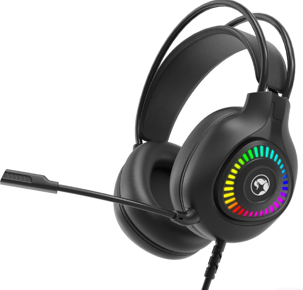 Auriculares Gamer Con Micrófono Marvo Akari 40 Rgb
