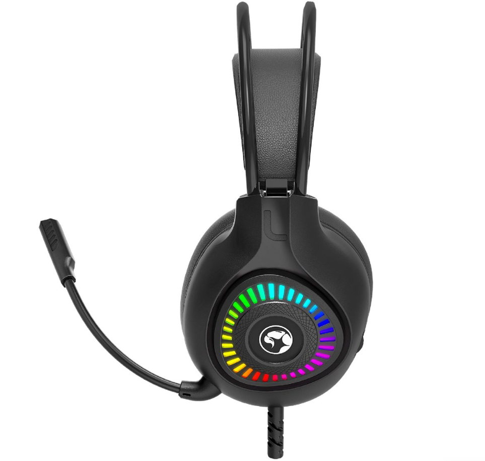 Auriculares Gamer Con Micrófono Marvo Akari 40 Rgb