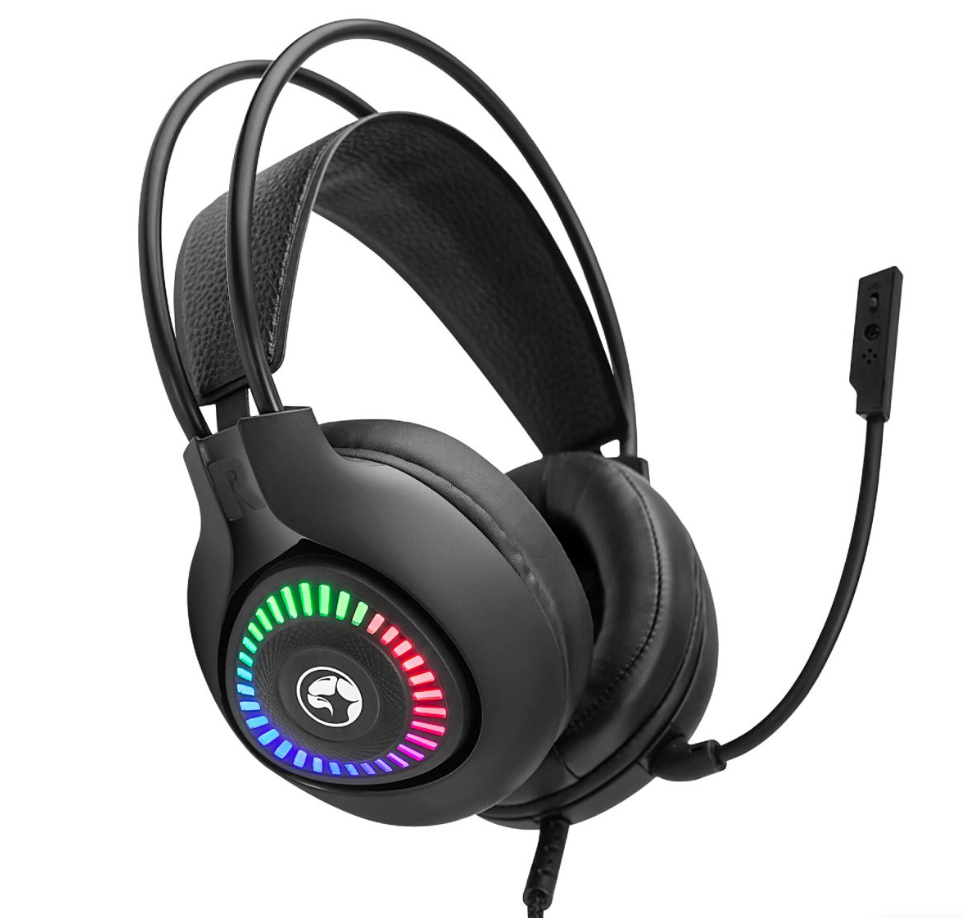 Auriculares Gamer Con Micrófono Marvo Akari 40 Rgb