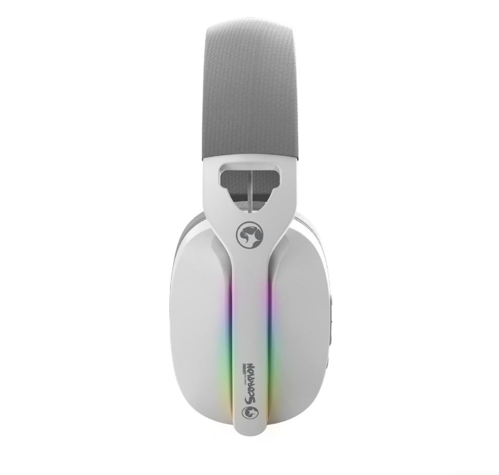 Auriculares Gamer Inalámbricos 7.1 Marvo RGB Bluetooth + Usb