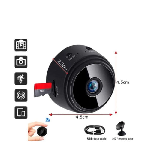 Mini Cámara De Seguridad Inalámbrica Wi-Fi HD