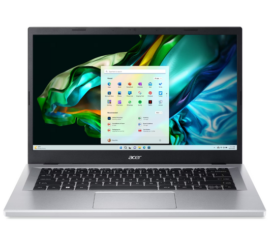 Notebook Acer Intel Core i3 14" 8GB RAM, 128GB SSD, W11