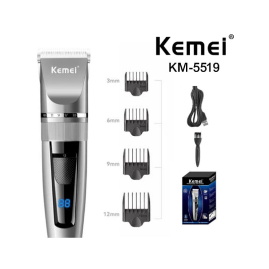 Maquina De Cortar Pelo, Profesional Kemei KM-5519