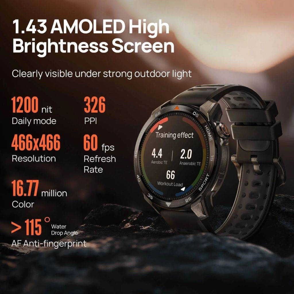 Smartwatch Mibro by Xiaomi GS Pro 2 1.43" (XPAW025)