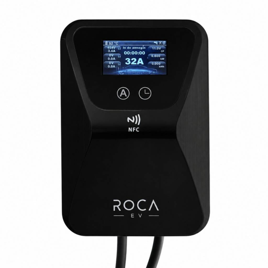 Cargador Wallbox para Vehículos Eléctricos RC-EV-01 7KW 8A/10A/13A/16A/32A